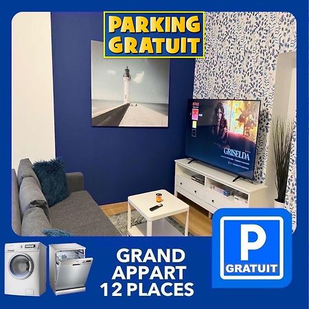 24 Chic & Cosy Grand Appart 88M2 Parking Gratuit Hypercentre Netflix Saint-Etienne  Zewnętrze zdjęcie